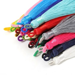 Wholesale 8cm Colorful Polyester Tassels Spot <b>Fringe</b> Trims for Clothing <b>Curtains</b> Home Textiles Cellphone Decorations - Product Image 3