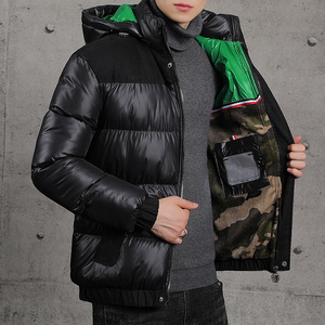 แจ็กเก็ตผ้าแคนวาสสำหรับผู้ชายผ้าแคนวาสเนื้อผ้าทนทานต่อความหนาวเย็นเสื้อแจ็กเก็ตสีดำไซส์พิเศษสำหรับฤดูหนาว - Product Image 5