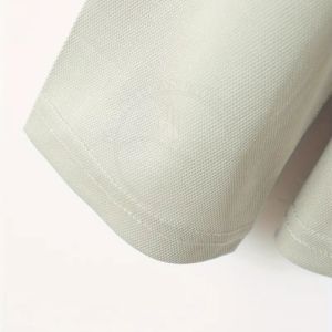 2024 nouveauté haute qualité hommes surdimensionné 100% coton polos solide à manches courtes vêtements de golf maillot respirant Logo personnalisé - Product Image 5