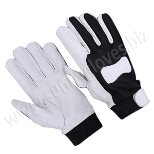 Safety <b>Gloves</b> / Work <b>Driver</b> <b>Gloves</b> / Assembly <b>Gloves</b> Made of Cow Grain Leather - Product Image 5