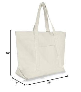 Bolsa de Mano Tipo Tote de Poliéster/Algodón Estampada, Ecológica, Tejida, Resistente al Agua, Duradera, Moderna, de Gran Capacidad, para la Playa o Compras - Product Image 4
