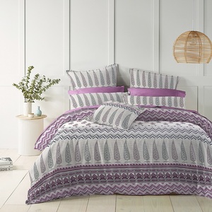 Ensemble de draps de lit de haute qualité 140GSM, de marque supérieure, confortable, tissu doux, respectueux de la peau, respirant pour la maison et l'hôtel - Product Image 1