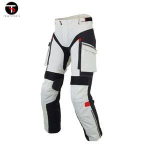 กางเกงมอเตอร์ไซด์น้ำหนักเบาระบายอากาศได้ดีสำหรับมืออาชีพกางเกงผู้ชายแบบลำลองกันลมปรับแต่งได้สไตล์โค้งลายทาง - Product Image 2