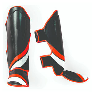 Équipement de boxe professionnel protège-tibia personnalisé Muay Thai coups de pied boxe protège-tibias durables et confortables OEM - Product Image 6