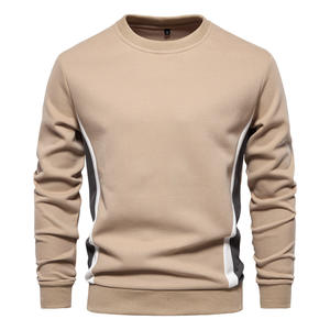 Sweat-shirt de sport pour homme, coupe classique, manches longues, col rond, imprimé numérique, 100% coton, molleton uni, pour l'hiver - Product Image 2