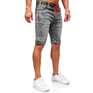Nouvelle Arrivée - Short Décontracté Homme Effet Délavé Acide, Respirant 100% Coton, Taille Élastique, Style Unique - Vente Flash - Product Image 4