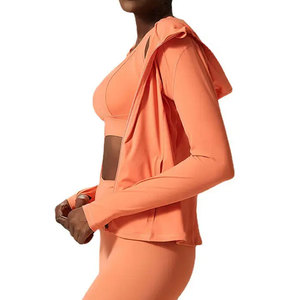 Training Jogging Wear Custom Strength Training Comfortable Zip Hooded Tracksuit Women Training Jogging Wear - Product Image 6