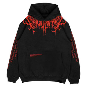 Moda Streetwear Hombres Sudadera con capucha Grueso Cálido Jersey de algodón Sudadera con forro interior suave y estilo de ajuste relajado - Product Image 1