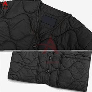 เสื้อโค้ทขนเป็ดระบายอากาศได้ดีน้ำหนักเบาเป็นมิตรต่อสิ่งแวดล้อมสำหรับผู้หญิงแจ็คเก็ตบุนวมมีกระดุมปกติฤดูใบไม้ผลิออกแบบได้ตามต้องการ - Product Image 5