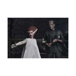 ชุดฟิกเกอร์แอคชั่น Universal Monsters Bride Frankenstein 2 ตัว คุณภาพดี ของสะสมอนิเมะ ของเล่นโมเดล สภาพใหม่ พร้อมกล่อง - Product Image 2