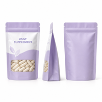 Pochette à bec verseur imprimée numériquement pour capsules et comprimés, emballage refermable de qualité alimentaire