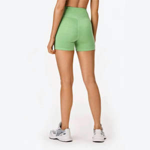 Ming Melange Pulse กางเกง78% โพลีเอสเตอร์22% อีลาสเทน78% สูง22% โพลีเอสเตอร์กระเป๋าที่ซ่อนอยู่ด้านหลังยืดหยุ่นสั้นกลาง - Product Image 3