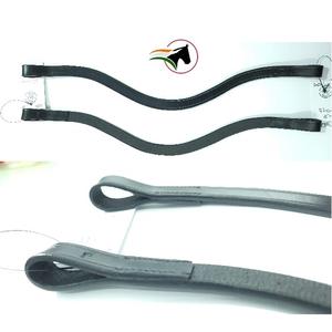 Bride en cuir de haute qualité avec bandeau plat mince de cheval Style de course anglais pour l'équitation produit indien - Product Image 1