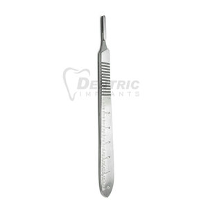 Poignée de scalpel en acier inoxydable avec poignée de précision pour ensemble dentaire - Product Image 5