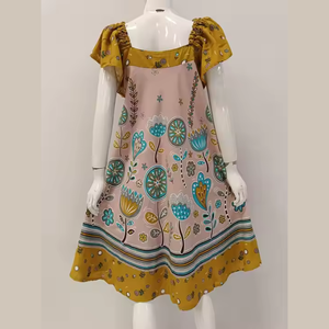 Chrysanta Premium Fabric Vestidos cortos casuales para la comodidad en el hogar - Product Image 4