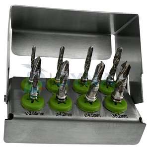 Forets d'implant dentaire fraises de forage chirurgicales de précision pour le placement d'implant et la préparation osseuse - Product Image 2