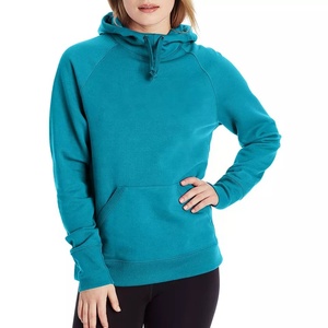 เสื้อมีฮู้ดสำหรับผู้หญิง,เสื้อฮู้ดผ้าฝ้ายเรียบขนแกะขนาดใหญ่พิเศษพิมพ์ลายได้ตามต้องการดีไซน์ใหม่ - Product Image 4