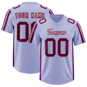 Maillots de football américain personnalisés imprimés par sublimation, qualité d'exportation, tissu léger, club, école, ligue, équipe - Product Image 1