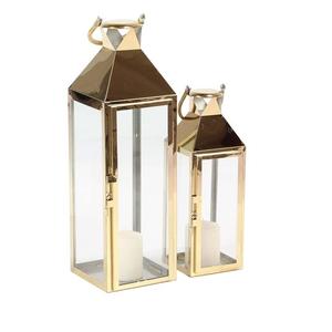 Lanterne suspendue en métal décorative faite à la main, style unique, accessoires de décoration intérieure, lanterne à bougie à prix abordable - Product Image 2