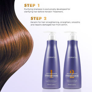 Toptan profesyonel Salon brezilyalı yumuşatma formaldehit ücretsiz <span class=keywords><strong>Keratin</strong></span> düzleştirme tedavisi için 500ml <span class=keywords><strong>Keratin</strong></span> seti - Product Image 3