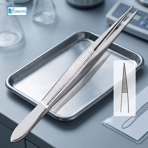 Pinces chirurgicales Splinter Forceps en acier inoxydable pour une utilisation de précision en salle d'opération, certifiées CE Classe I - Product Image 4