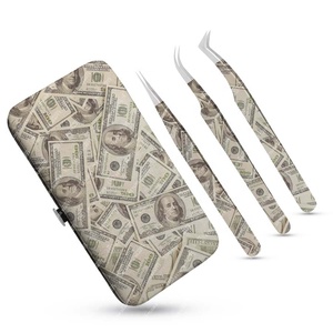 Étui à pince magnétique pailleté pour étui magnétique 3 pièces emballage de pince à cils avec logo et design à la mode personnalisé - Product Image 2