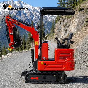 Mini-excavatrice fiable refroidie par <span class=keywords><strong>eau</strong></span> Kubota Z482 Diesel <span class=keywords><strong>1</strong></span> tonne, petite micro-pelle compacte avec cabine chauffée pour l'Europe - Product Image 1
