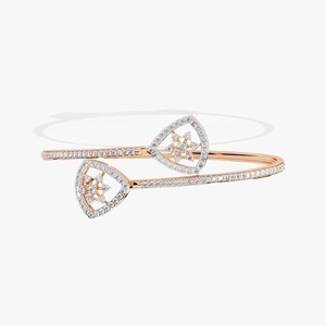 Solid 10K Rose Gold Hip Hop Jewelry Moissanite Tennis for <b>Bracelet</b> Iced Out Fashion <b>Cuff</b> <b>Bracelets</b> for <b>Women</b> - Product Image 4
