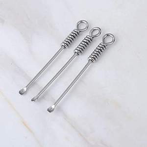 Conception de pendentif cuillère en acier inoxydable Utilisation de cadeau de Noël et pendentif cuillère en acier inoxydable couleur argent - Product Image 4