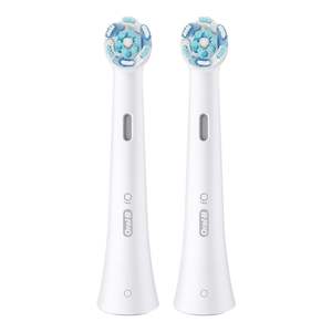 Têtes de brosse de rechange Oral-B iO Series Ultimate Clean pour brosse à dents électrique Oral-B, lot de 2, blanc - Product Image 2