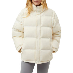 Chaqueta Acolchada de Algodón Ecológica, Ligera, Impermeable y Cortavientos para Mujer con Servicio Personalizado e Impresión de Logotipo - Product Image 2