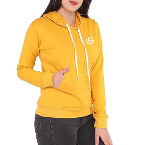 Sudaderas con Capucha para Mujer, 100% Algodón, de Alta Calidad, las Más Vendidas, Ropa Casual de Invierno, Logotipo Frontal, Transpirables, Anti-Pilling, de Secado Rápido - Product Image 2