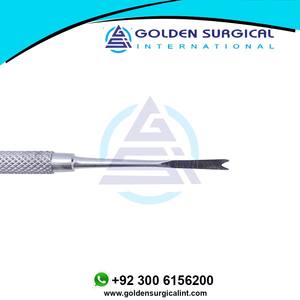 ชุดเครื่องมือทันตกรรมแบบแคบเครื่องมือผ่าตัดสำหรับจัดฟันที่ปลายทั้งสองด้านทำจากสเตนเลสสตีลพร้อมเครื่องขูดโค้ง - Product Image 3