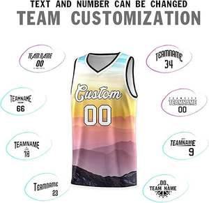 Uniforme de baloncesto para hombre recién llegado de alta calidad, diseño OEM, Jersey de manga corta, uniforme de baloncesto para hombre a la venta - Product Image 6
