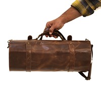 Pochettes à outils personnalisées en cuir véritable à usage intensif sac à outils enroulable organisateur boîte à outils portable pliable mallette à outils de rangement pour rouleaux