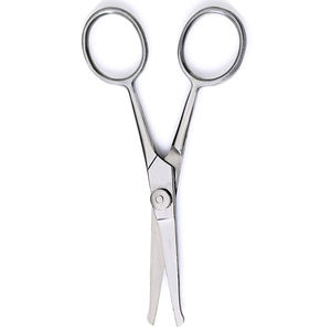 กรรไกรสำหรับเคราขอบทื่อทำจากสแตนเลสสตีลคมสำหรับผมสวยพร้อมสกรูปรับได้ - Product Image 6