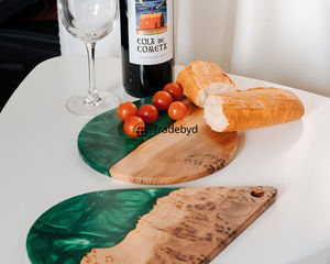 Bandeja Decorativa de Resina Premium para Servir, para Mesa de Comedor, Cocina, Hogar, Regalos, Tradebyd - Product Image 3