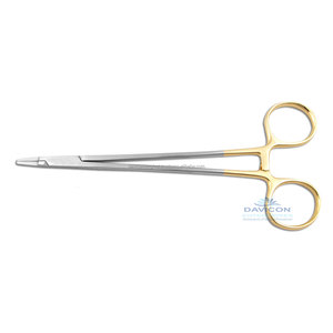 Ryder ที่ใส่เข็มสแตนเลสสตีลด้วยมือขนาด8นิ้ว (20ซม.) พร้อมหัวหุ้มปลายเครื่องมือผ่าตัดขนาด5มม. - Product Image 3