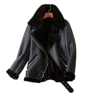 Vente d'hiver Imperméable Design classique Vêtements décontractés Veste en cuir Prix approprié Coupe-vent Veste en cuir Service OEM - Product Image 2