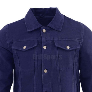 Chaqueta de Mezclilla para Hombre, 100% Algodón, Tejido Transpirable, Alta Calidad, Chaqueta de Invierno para Hombre Más Vendida - Product Image 4