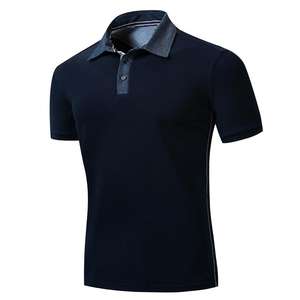160gsm de alta calidad 100% poliéster logotipo OEM personalizado de secado rápido transpirable deporte correr gimnasio Fitness Unisex hombres mujeres Polo - Product Image 4