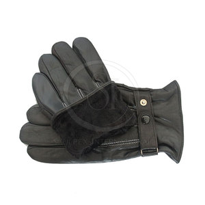 Gants en cuir d'hiver de qualité supérieure fabriqués au Pakistan, respirants, compatibles avec les écrans tactiles, écologiques, pour une utilisation décontractée en extérieur, taille plus - Product Image 2