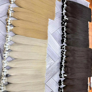 Extensiones de Cabello Humano Virgen 100% Real de Alta Calidad a Precio de Fábrica, Cabello Vietnamita Suave de un Solo Donante - Product Image 1