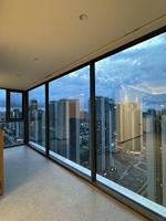 Ventana Corredera de Aluminio de Doble Acristalamiento, Moderna y Personalizada, con Apertura Plegable y Rotura de Puente Térmico para Uso Exterior en Apartamentos