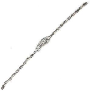 Handmade 925 Sterling <b>Silver</b> Snake Head Tennis Bracelet Fashionable with <b>Pen</b> Design - Product Image 4