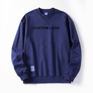 Sudadera de Cuello Redondo Verde con Logotipo Personalizado para Hombre, Corte Regular, Tejido de Algodón, Estilo Casual Otoñal, Color Sólido - Product Image 3