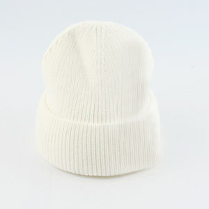 High Quality Popular Wool Winter Jacquard Knitted Beanie Caps Custom Size Warm Fashionable Fisherman Beanie For Men - Product Image 4