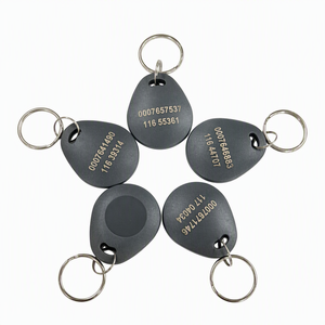 Gravure au laser ICODE <span class=keywords><strong>SLIX</strong></span> 13,56 MHz ISO15693 NFC RFID porte-clés ABS personnalisé - Product Image 3