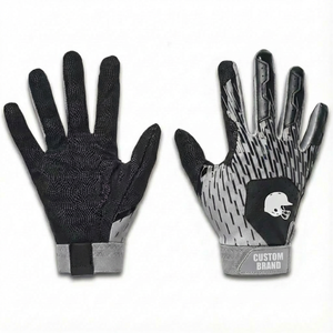 Guantes de Bateo de Béisbol y Sóftbol al por Mayor, Panel de Cuero, Absorción de Impactos y Vibraciones, Antideslizantes, Diseño Personalizado, Opciones de Color - Product Image 1