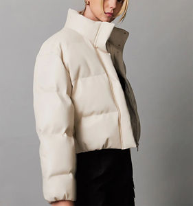 Wholesale stylish <b>women</b> <b>puffer</b> <b>jacket</b> insulated <b>lightweight</b> quilted outerwear premium warm winter fashion coat - Product Image 6